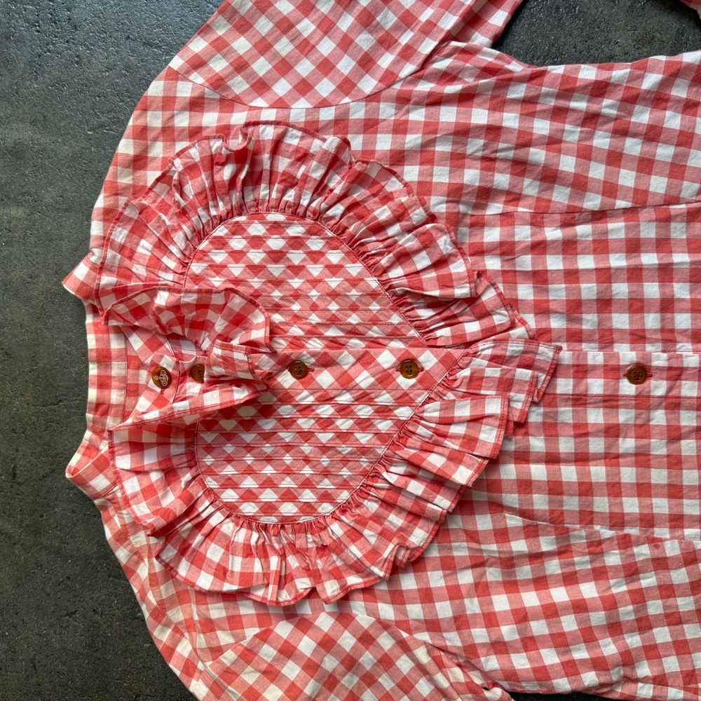 Vivienne Westwood NWT 2014 Red Label HEART light checkered jacket - Picture 12 of 15